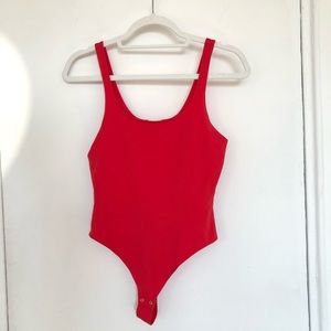 Red bodysuit from Garage size S